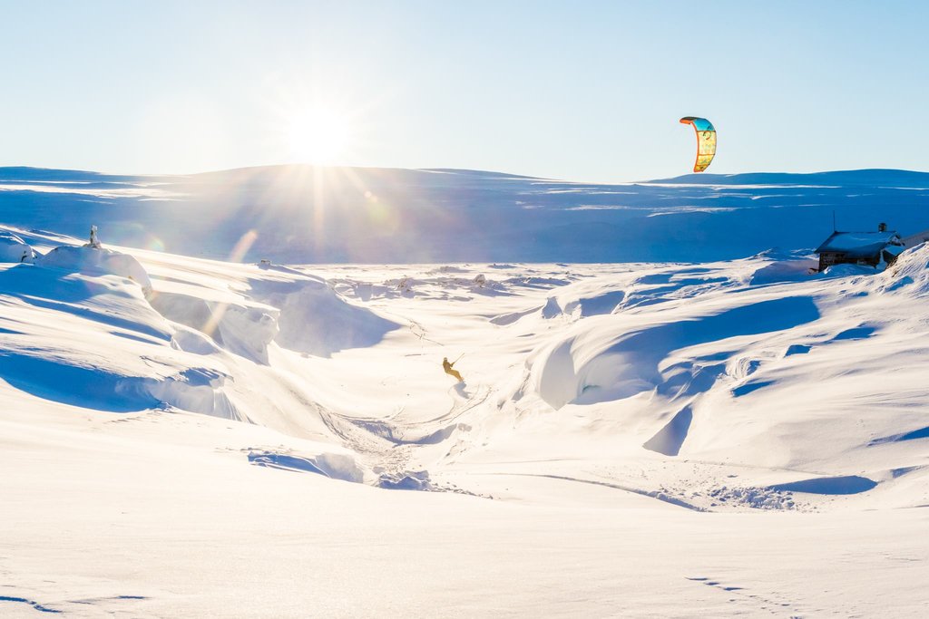 Snowkite Håkon